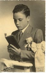 105 FRANCOIS COMMUNION JUIN 1952 EGLISE SAINT PAUL